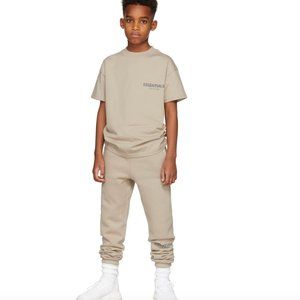 ESSENTIALS Tan Jersey T-Shirt